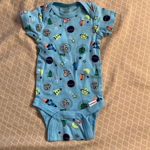 Blue onesie